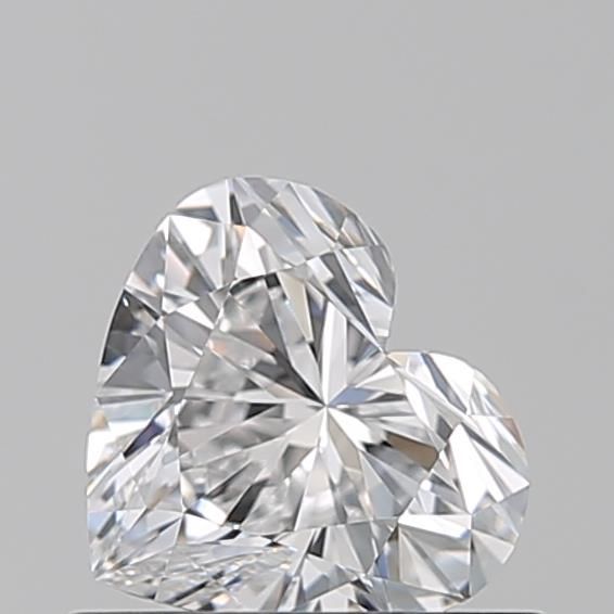 Diamante Naturale Taglio Cuore 0.55ct EX/VG D VVS2 - GIA - 5.15x5.79x3.24mm