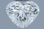 Diamante Naturale Taglio Cuore 0.43ct EX/EX H VS1 - GIA - 4.55x5.26x3.13mm