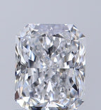 Diamante Naturale Taglio Radiant 0.7ct EX/EX D VS2 - GIA - 5.68x4.43x3.04mm