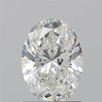 Diamante Naturale Taglio Ovale 1.3ct VG/EX H VVS1 - GIA - 8.59x6.12x3.91mm