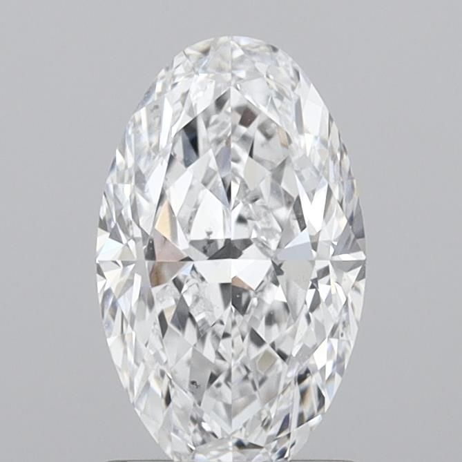 Diamante Naturale Taglio Ovale 1.2ct EX/EX D VS2 - GIA - 9.22x5.57x3.4mm