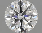 Diamante Naturale Taglio Brillante 0.56ct 3EX F IF - GIA - 5.22x5.26x3.27mm