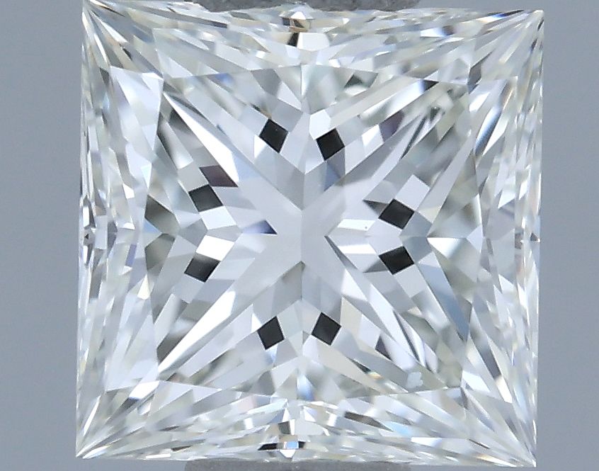 Diamante Naturale Taglio Princess 0.7ct EX/EX H VVS2 - IGI - 4.98x4.9x3.5mm