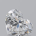 Diamante Naturale Taglio Cuore 1.02ct EX/EX G VVS2 - GIA - 5.69x6.85x4.36mm
