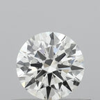Diamante Naturale Taglio Brillante 0.44ct 3EX H VVS1 - IGI - 4.93x4.96x2.95mm