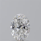 Diamante Naturale Taglio Ovale 1.3ct VG/EX E VS2 - GIA - 8.48x6.03x3.85mm