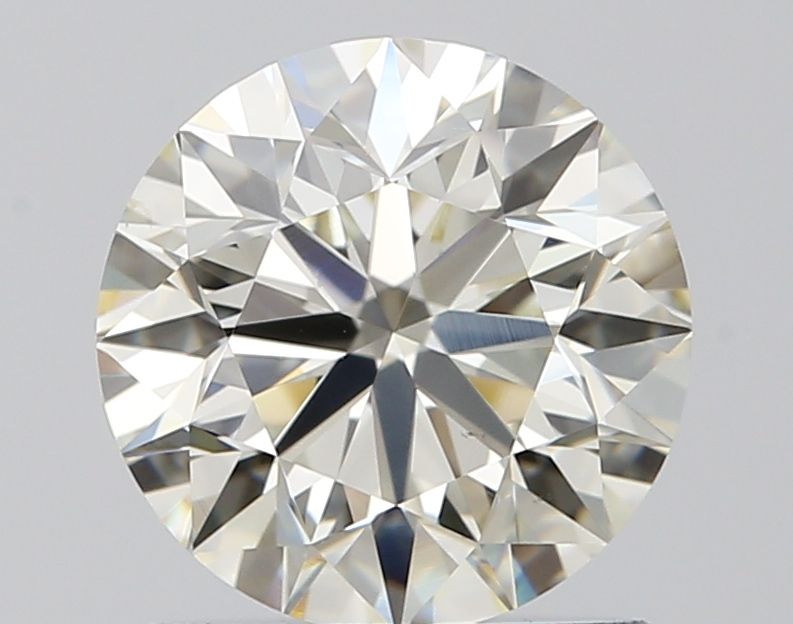 Diamante Naturale Taglio Brillante 1.24ct 3EX J VS1 - IGI - 6.79x6.82x4.31mm