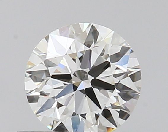 Diamante Naturale Taglio Brillante 0.5ct 3EX H VVS2 - IGI - 5.06x5.09x3.14mm