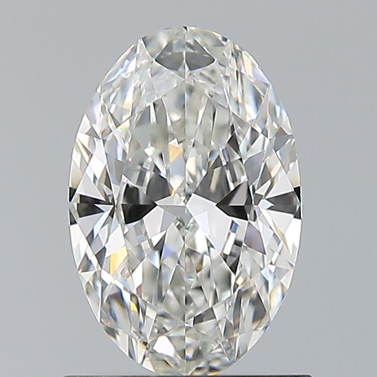 Diamante Naturale Taglio Ovale 0.9ct VG/EX G VVS2 - GIA - 8.25x5.43x3.1mm