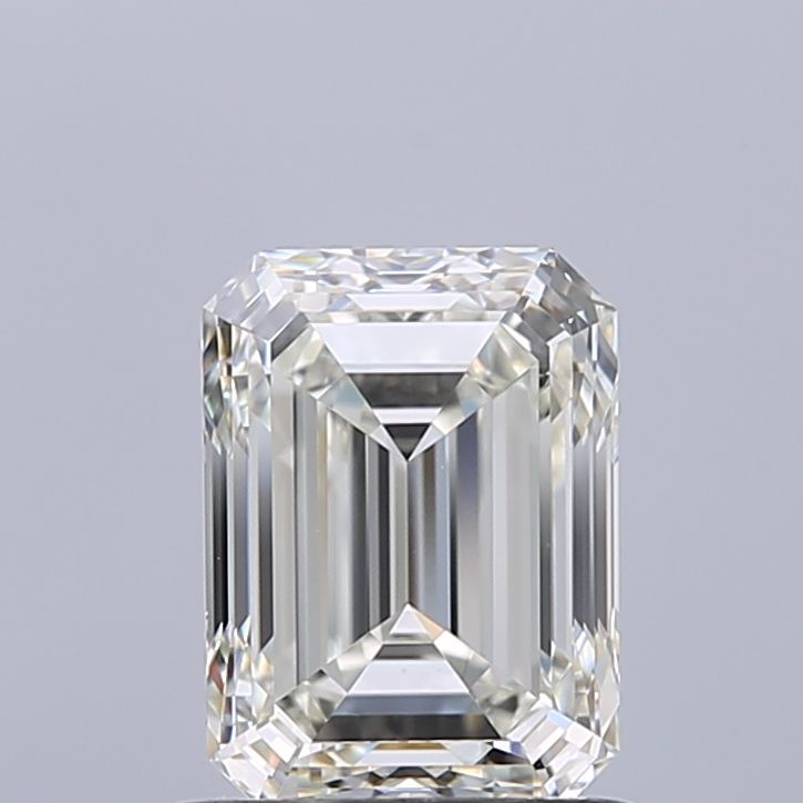 Diamante Naturale Taglio Smeraldo 1ct VG/EX J VVS1 - GIA - 6.48x4.76x3.28mm