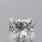 Diamante Naturale Taglio Princess 0.35ct VG/EX G FL - GIA - 4.01x3.9x2.77mm