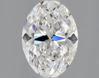 Diamante Naturale Taglio Ovale 1.01ct VG/VG F VVS2 - GIA - 7.59x5.48x3.6mm