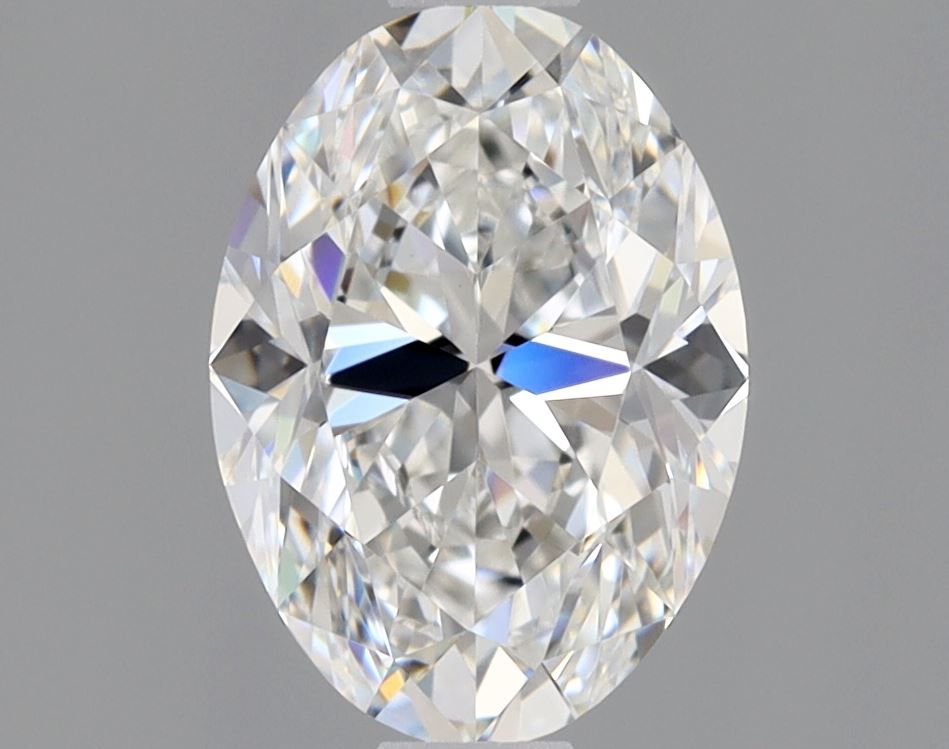 Diamante Naturale Taglio Ovale 1.01ct VG/VG F VVS2 - GIA - 7.59x5.48x3.6mm