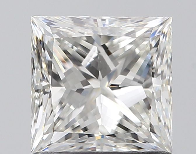 Diamante Naturale Taglio Princess 1.02ct G/EX H IF - GIA - 5.5x5.44x3.99mm