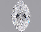 Diamante Naturale Taglio Marquise 0.5ct VG/EX D VVS1 - GIA - 7.5x4.2x2.61mm