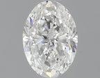 Diamante Naturale Taglio Ovale 0.71ct VG/EX F VVS1 - GIA - 6.94x4.89x3.11mm