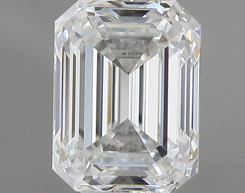 Diamante Naturale Taglio Smeraldo 0.83ct VG/VG F VVS1 - IGI - 5.91x4.46x3.11mm