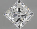 Diamante Naturale Taglio Princess 1ct VG/VG F VVS2 - IGI - 5.09x5.1x4.0mm