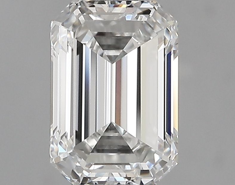 Diamante Naturale Taglio Smeraldo 1.25ct VG/VG F VVS2 - GIA - 7.34x5.09x3.4mm