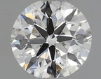 Diamante Naturale Taglio Brillante 0.3ct EX/VG/EX I VS2 - GIA - 4.3x4.33x2.68mm