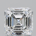 Diamante Naturale Taglio Asscher 1.51ct EX/EX F VS1 - GIA - 6.3x6.3x4.19mm