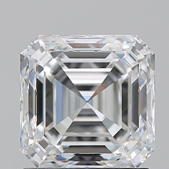 Diamante Naturale Taglio Asscher 1.51ct EX/EX F VS1 - GIA - 6.3x6.3x4.19mm