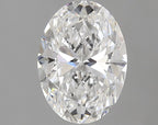 Diamante Naturale Taglio Ovale 1.2ct VG/EX D VS1 - GIA - 8.04x5.82x3.74mm