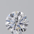 Diamante Taglio Brillante 0.5ct VG/VG/VG D VVS1 - GIA - 5.01x4.98x3.13mm