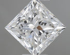 Diamante Naturale Taglio Princess 0.52ct VG/EX F VVS1 - GIA - 4.27x4.26x3.22mm