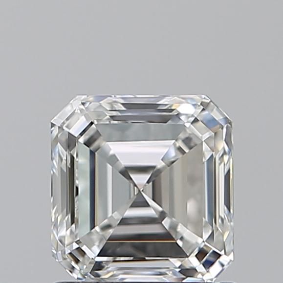 Diamante Naturale Taglio Asscher 1ct G/EX F VVS1 - GIA - 5.61x5.37x3.54mm