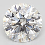 Diamante Naturale Taglio Brillante 1.11ct 3EX E VVS1 - GIA - 6.56x6.61x4.11mm