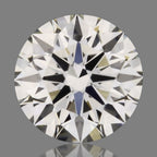 Diamante Naturale Taglio Brillante 0.24ct 3EX J VS1 - GIA - 3.99x3.98x2.46mm