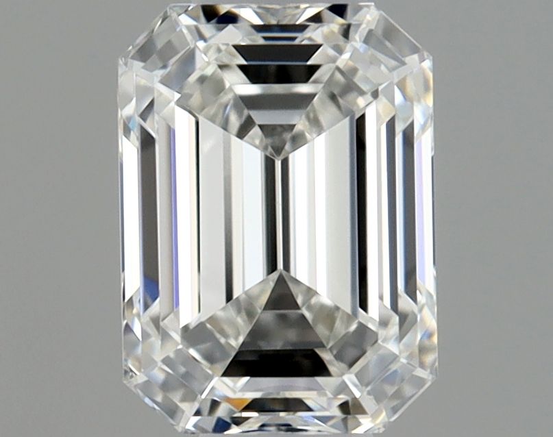 Diamante Naturale Taglio Smeraldo 0.5ct VG/VG G VVS2 - GIA - 5.1x3.73x2.69mm