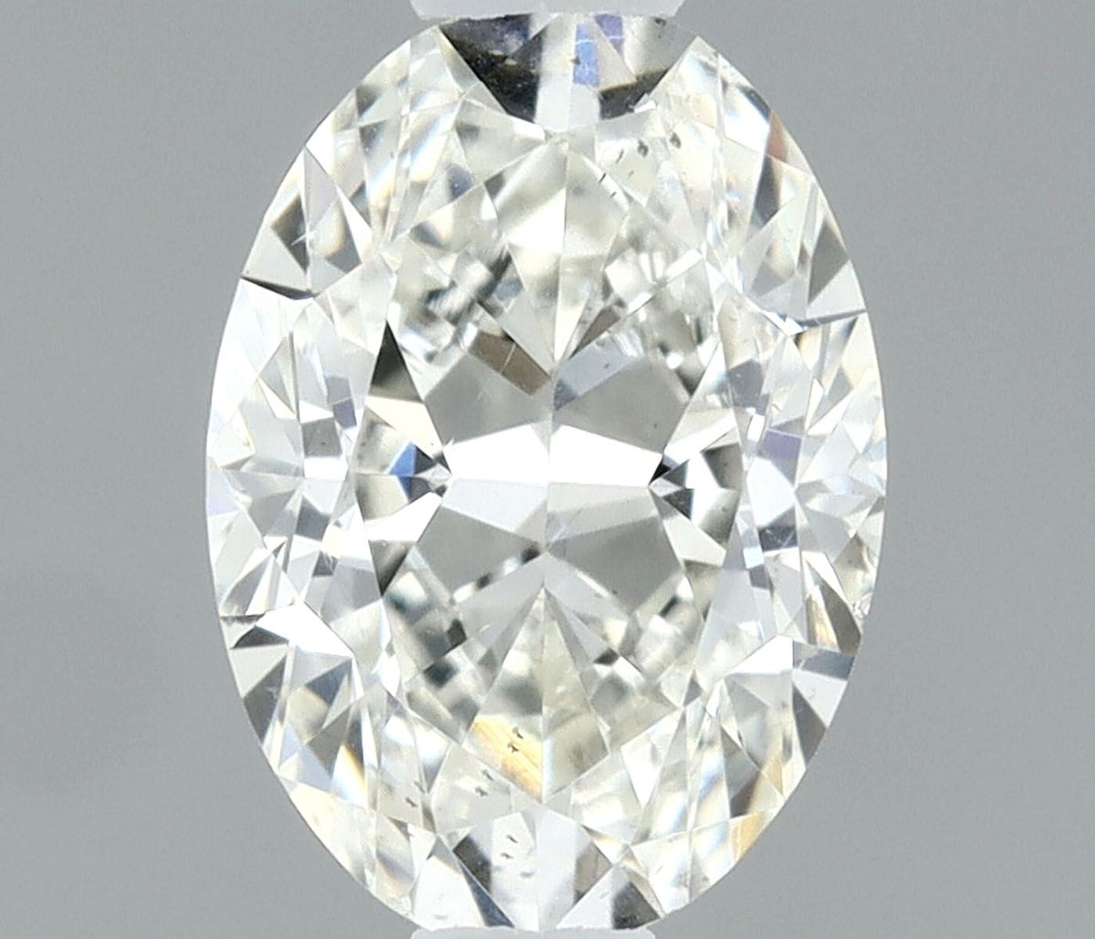 Diamante Naturale Taglio Ovale 0.4ct VG/EX H VS2 - IGI - 5.71x4.06x2.58mm