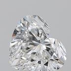 Diamante Naturale Taglio Cuore 1.11ct EX/EX G IF - GIA - 6.35x7.18x4.22mm