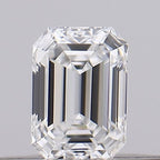 Diamante Naturale Taglio Smeraldo 0.18ct G/EX F VVS1 - GIA - 3.77x2.69x1.84mm