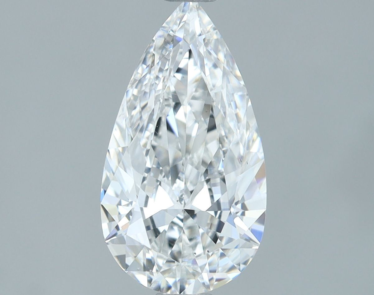 Diamante Naturale Taglio Goccia 1.3ct VG/EX E VS2 - GIA - 10.72x5.9x3.37mm