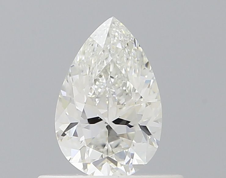 Diamante Naturale Taglio Goccia 0.5ct VG/EX G VVS2 - GIA - 6.59x4.33x2.83mm