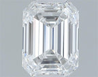 Diamante Naturale Taglio Smeraldo 0.5ct VG/EX D VVS2 - GIA - 5.14x3.84x2.65mm