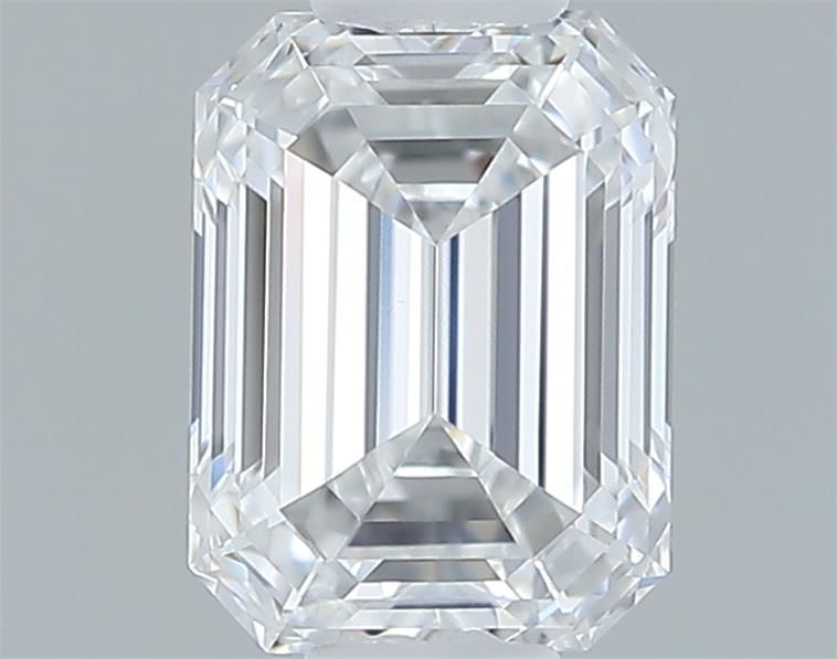 Diamante Naturale Taglio Smeraldo 0.5ct VG/EX D VVS2 - GIA - 5.14x3.84x2.65mm