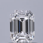 Diamante Naturale Taglio Smeraldo 0.7ct VG/EX D VVS1 - GIA - 5.91x4.33x2.93mm