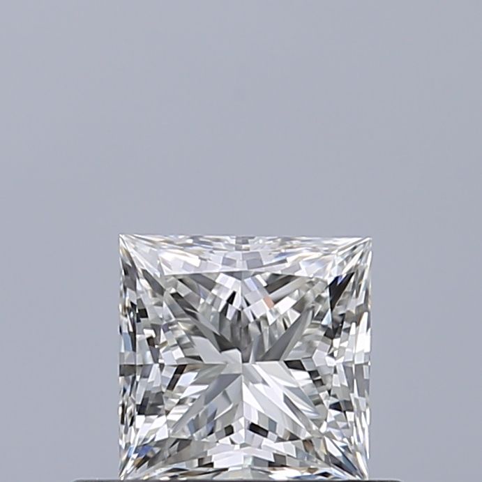 Diamante Naturale Taglio Princess 0.51ct G/VG H VVS1 - GIA - 4.33x4.31x3.12mm