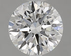 Diamante Naturale Taglio Brillante 1.31ct 3EX F VVS2 - GIA - 6.96x6.92x4.34mm