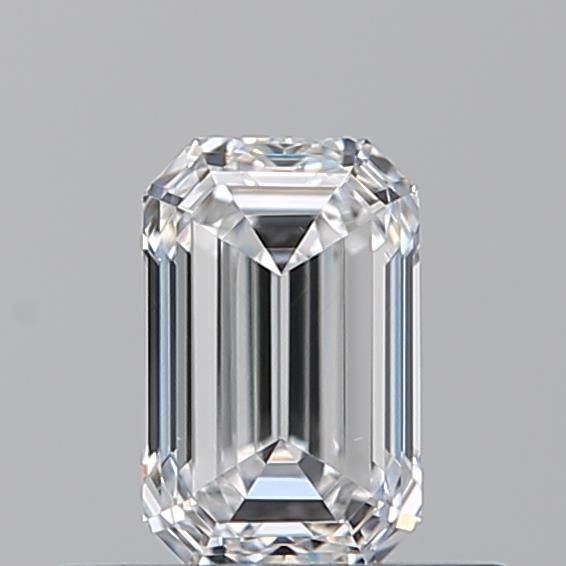 Diamante Naturale Taglio Smeraldo 0.5ct VG/VG D VS1 - GIA - 5.61x3.58x2.46mm