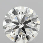 Diamante Naturale Taglio Brillante 1.41ct 3EX H VVS2 - IGI - 7.04x7.12x4.46mm
