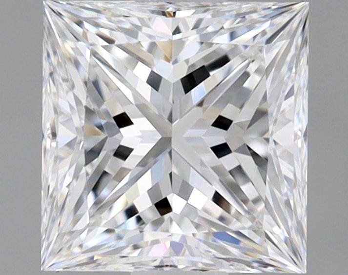 Diamante Naturale Taglio Princess 1.09ct EX/EX E IF - GIA - 5.83x5.71x4.06mm