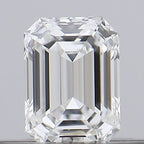 Diamante Naturale Taglio Smeraldo 0.2ct G/VG F VVS1 - GIA - 3.87x2.82x1.92mm