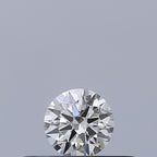 Diamante Naturale Taglio Brillante 0.18ct 3EX E VVS1 - IGI - 3.62x3.65x2.2mm