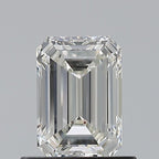 Diamante Naturale Taglio Smeraldo 0.7ct VG/EX H VVS2 - IGI - 6.22x4.31x2.71mm