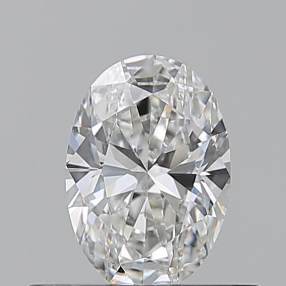 Diamante Naturale Taglio Ovale 0.43ct VG/VG F VVS1 - GIA - 6.07x4.19x2.55mm